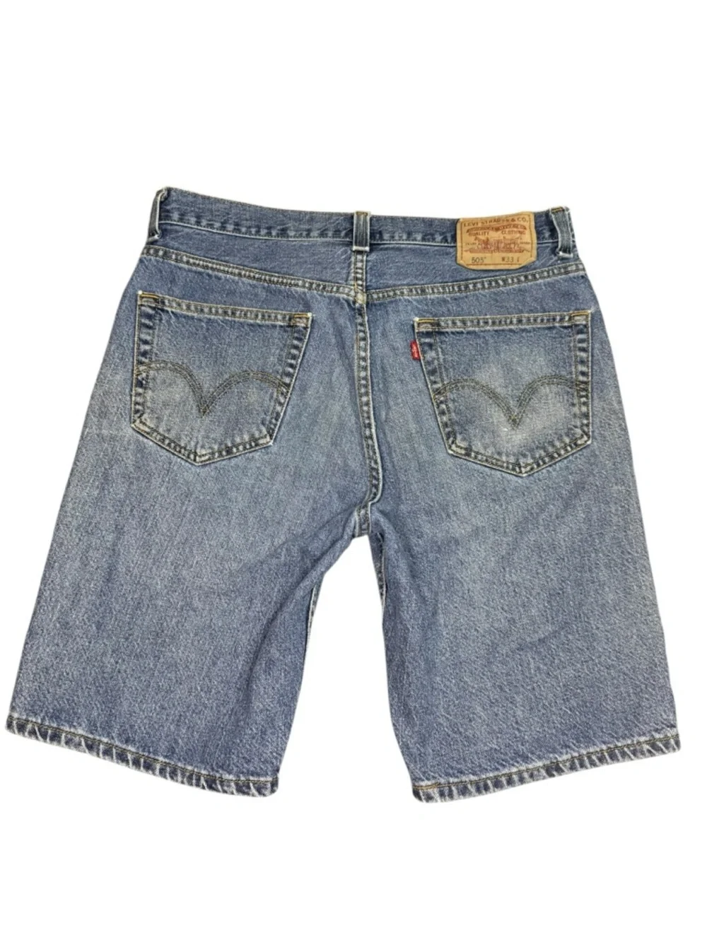 Levi’s 505 Denim 100% Cotton Jorts W33 American Summer 4th of July 9” Inseam